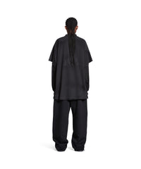 Skater T-Shirt Oversized - Washed Black