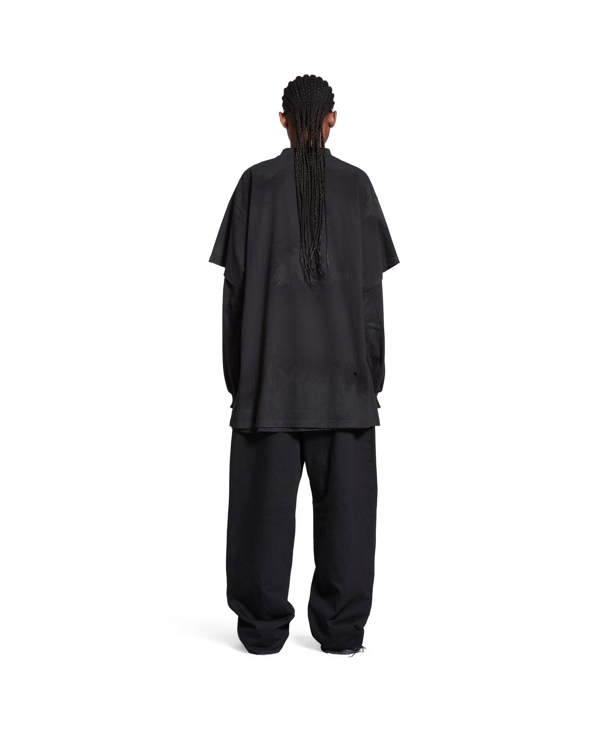 Skater T-Shirt Oversized - Washed Black