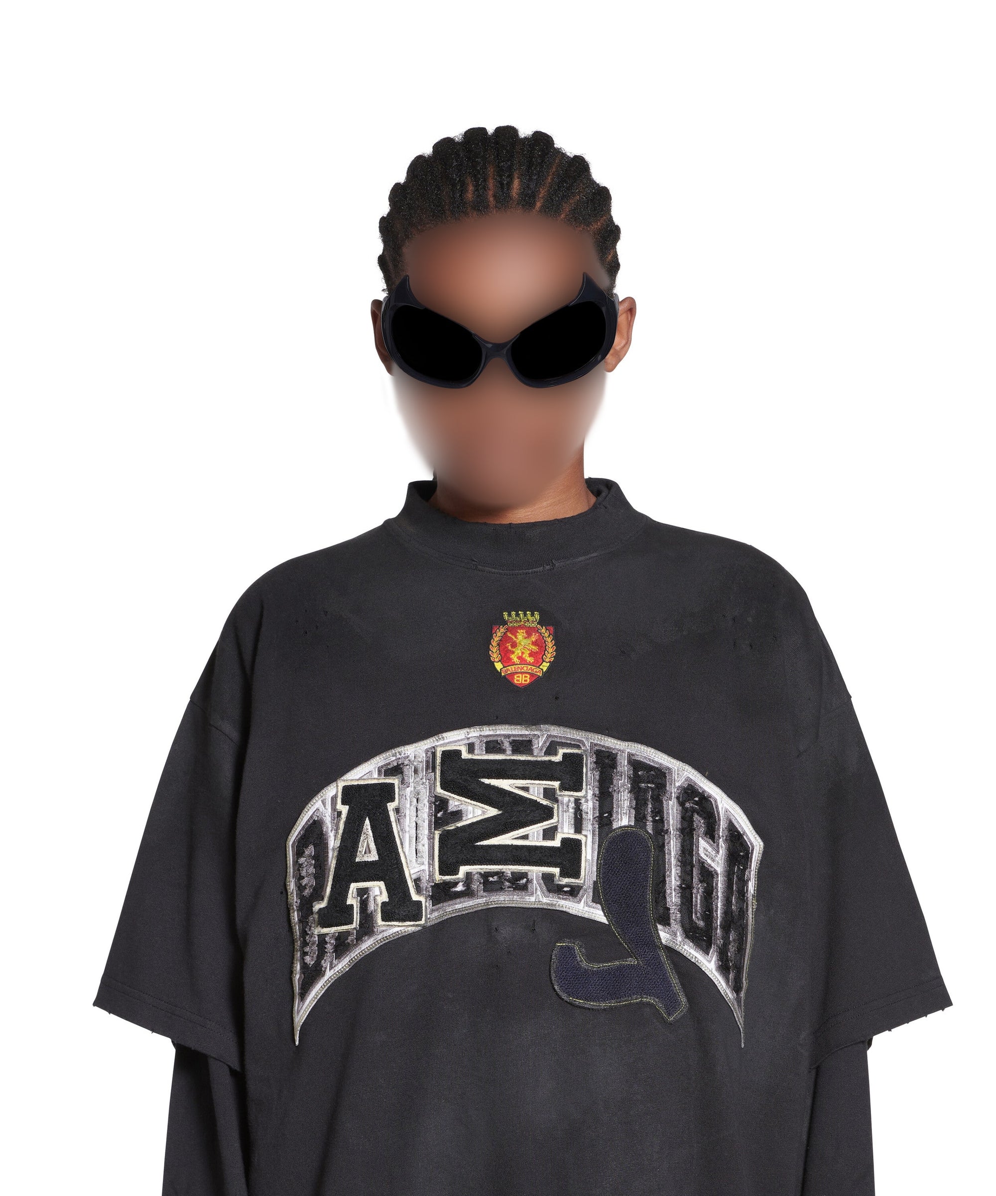 Skater T-Shirt Oversized - Washed Black
