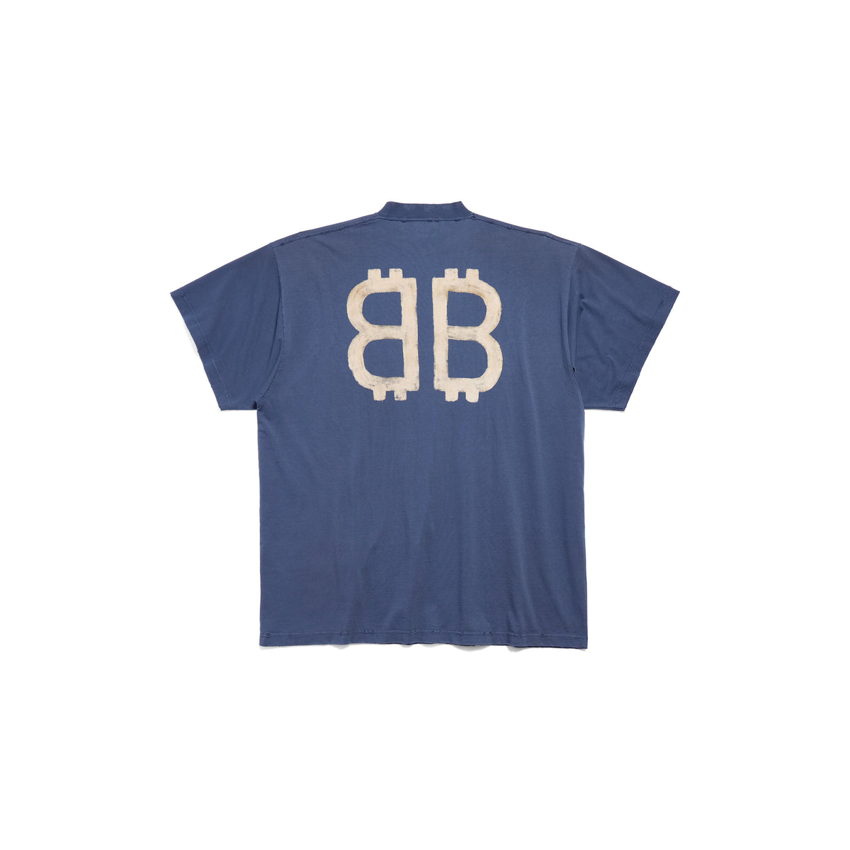 Crypto T-Shirt Oversized - Washed Blue
