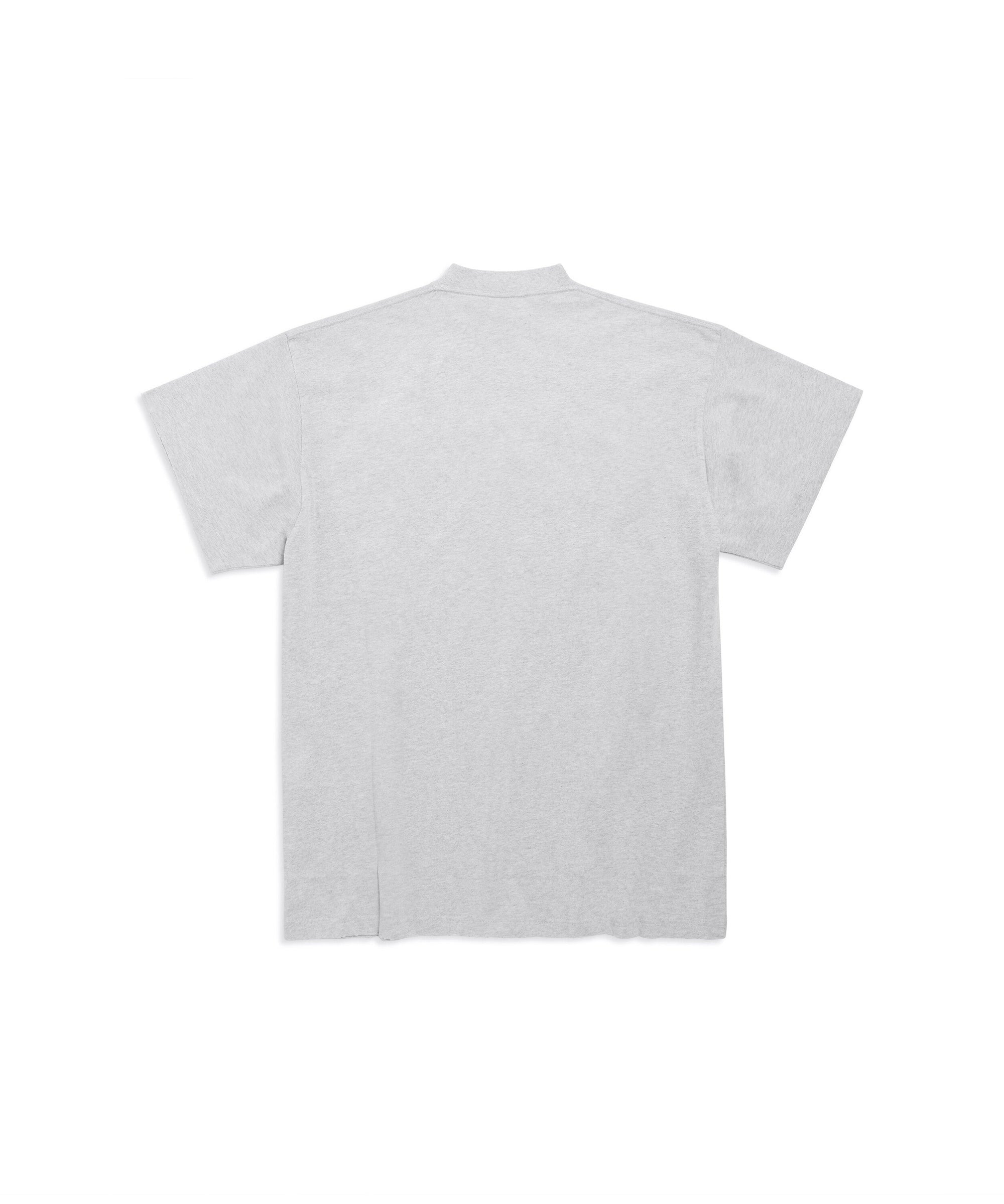 Be Kind T-Shirt Oversized - Heather Grey & Black