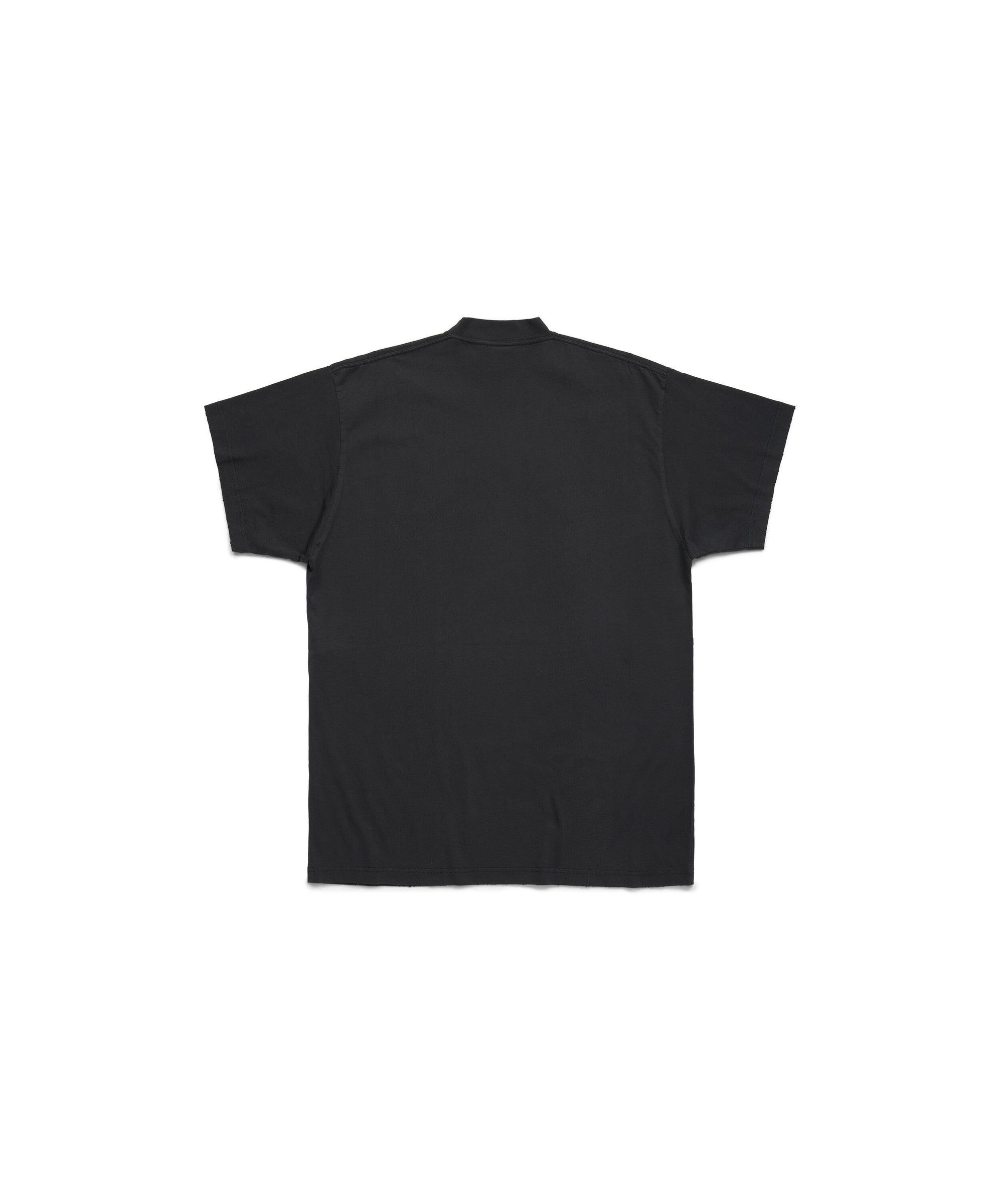 Be Kind Oversized T-Shirt - Faded Black & White