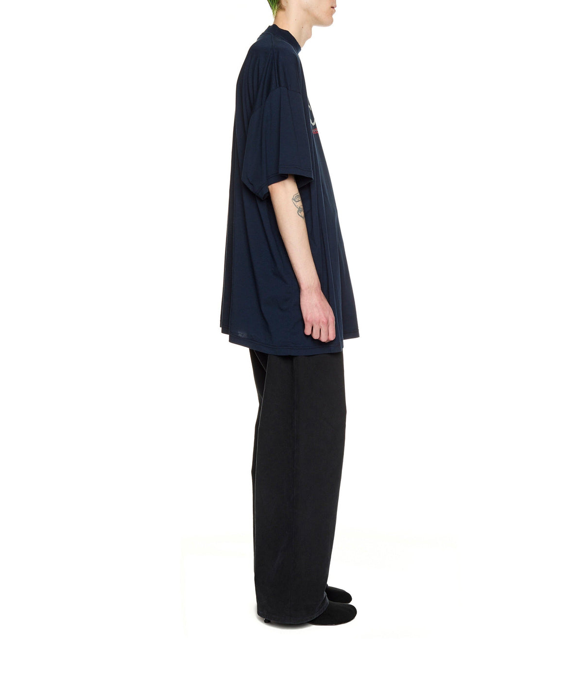 Be Nice Oversized T-Shirt - Marine Blue