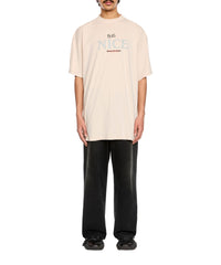 Be Nice Oversized T-Shirt - Light Beige