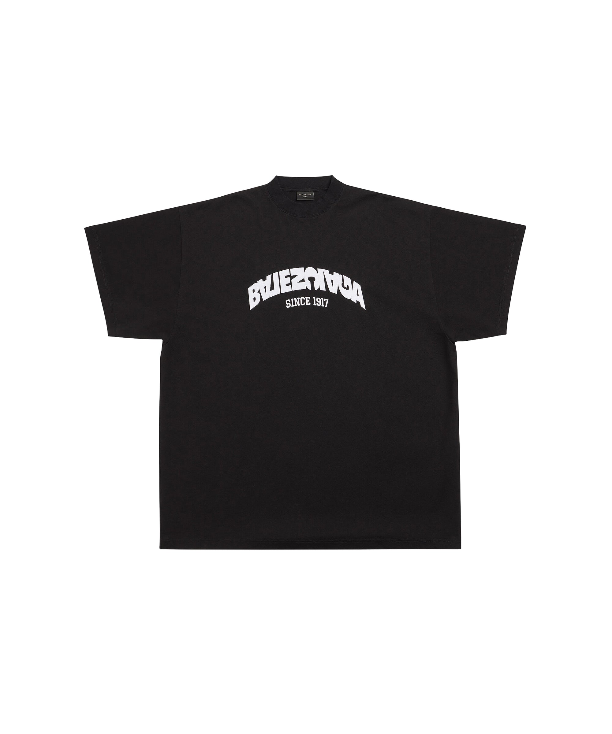 Back Flip T-Shirt Oversized - Black & White