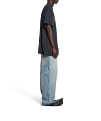 Offshore T-Shirt Oversized - Faded Black & Red