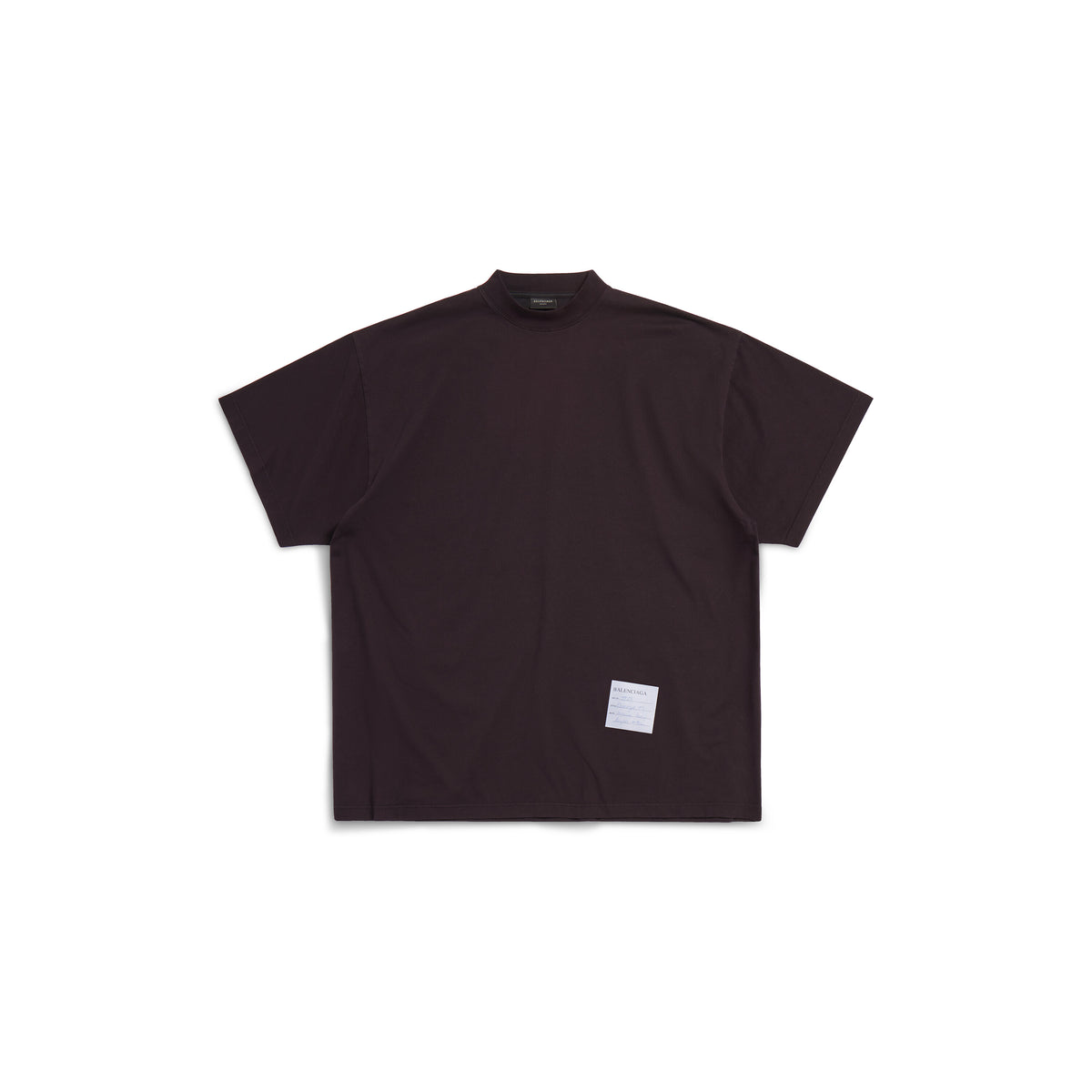 Sample Sticker T-Shirt Oversized - Charcoal