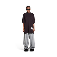 Sample Sticker T-Shirt Oversized - Charcoal