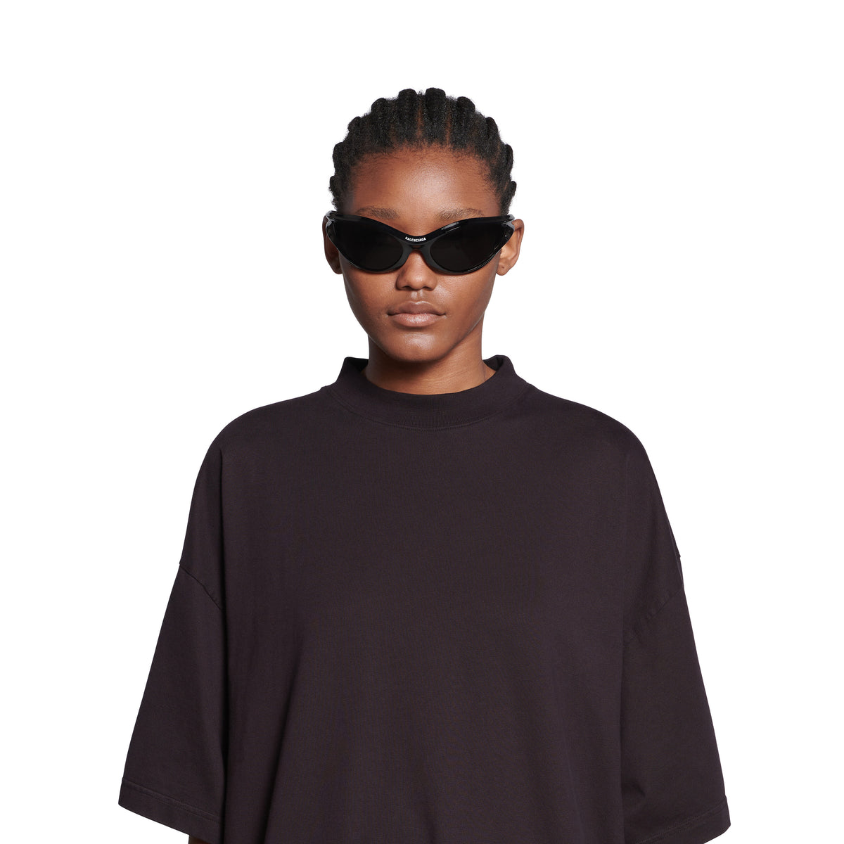 Sample Sticker T-Shirt Oversized - Charcoal