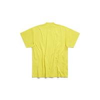 Sample Sticker T-Shirt Oversized - Yellow