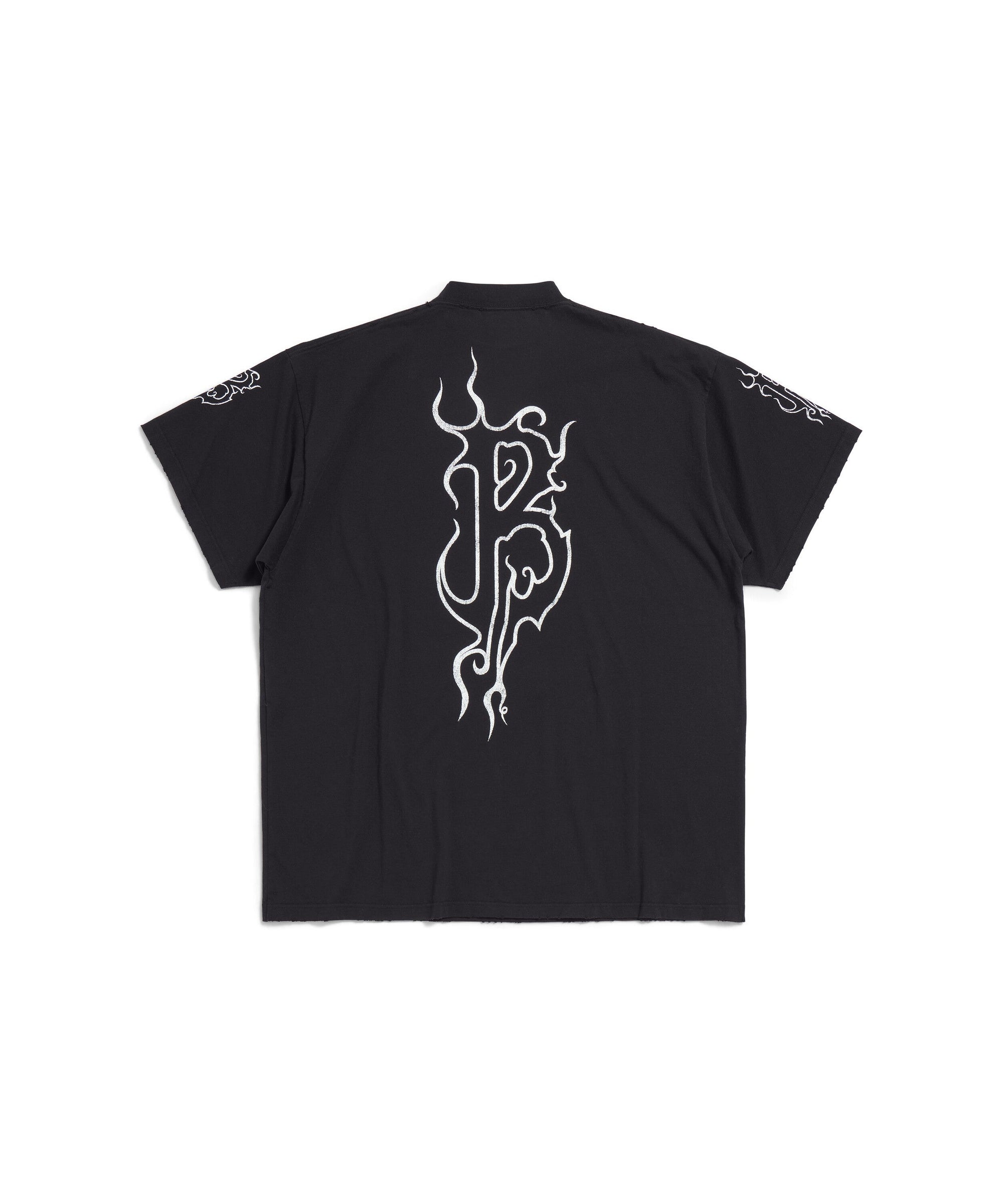 Darkwave T-Shirt Oversized - Black & White