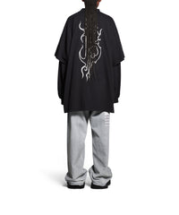 Darkwave T-Shirt Oversized - Black & White