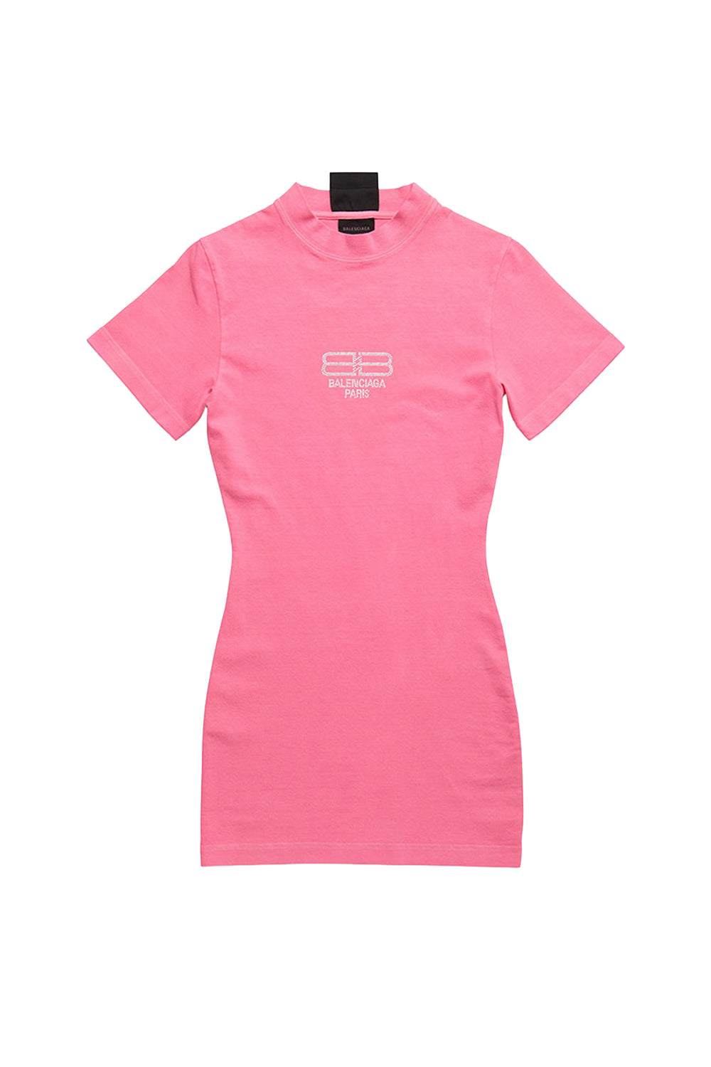 BB Paris Icon T-Shirt Mini pink Dress - Pink