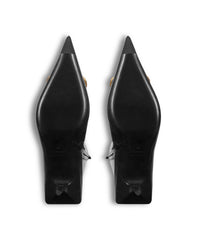 Square Knife BB 80 Boots - Black & Gold