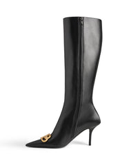 Square Knife BB 80 Boots - Black & Gold