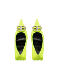 Square Knife BB gold 110mm Pumps - Gold