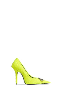 Square Knife BB gold 110mm Pumps - Gold