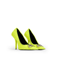 Square Knife BB gold 110mm Pumps - Gold