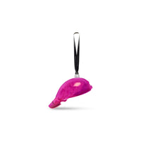 Xmas Ornament Cap - Pink & Black & Silver