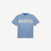 Tape Type T-Shirt - Faded Blue