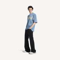 Tape Type T-Shirt - Faded Blue