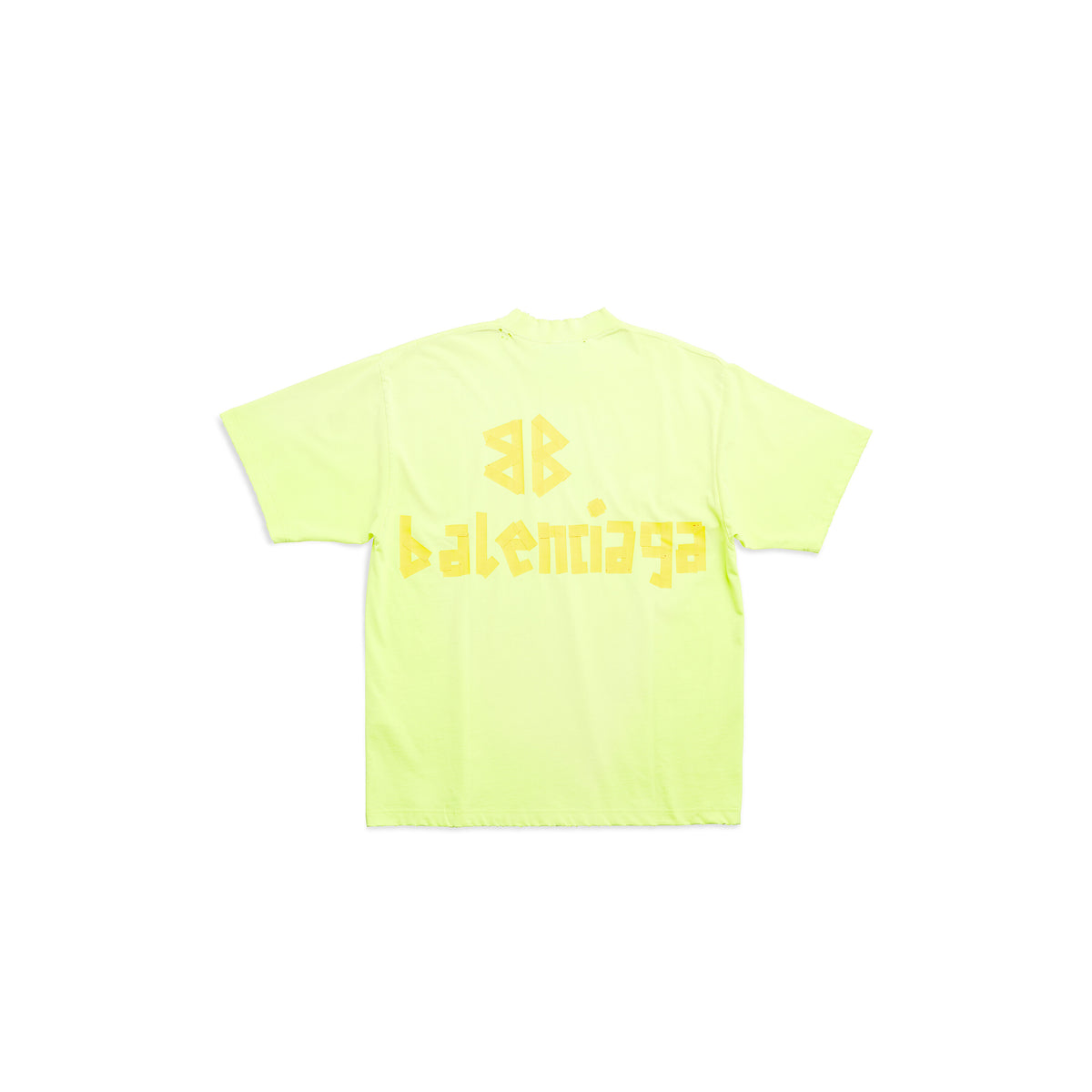 Tape Type T-Shirt - Fluo Yellow