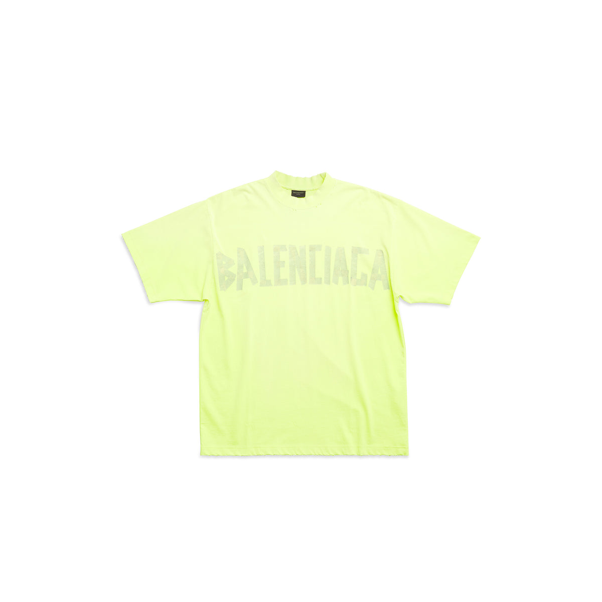 Tape Type T-Shirt - Fluo Yellow
