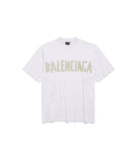 Tape Type T-Shirt - White