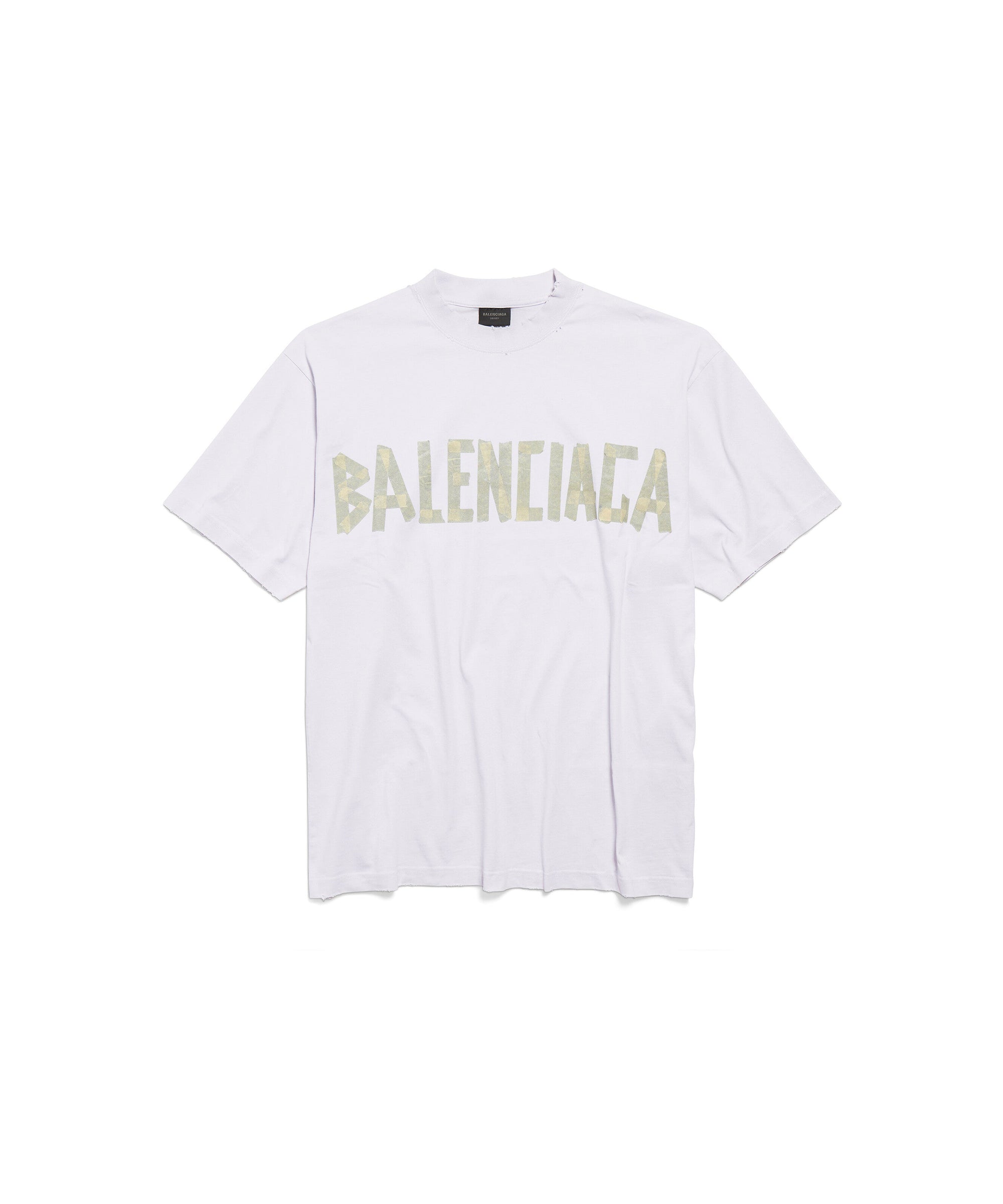 Tape Type T-Shirt - White