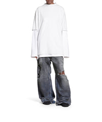 Balenciaga T-Shirt - Dirty White & Black