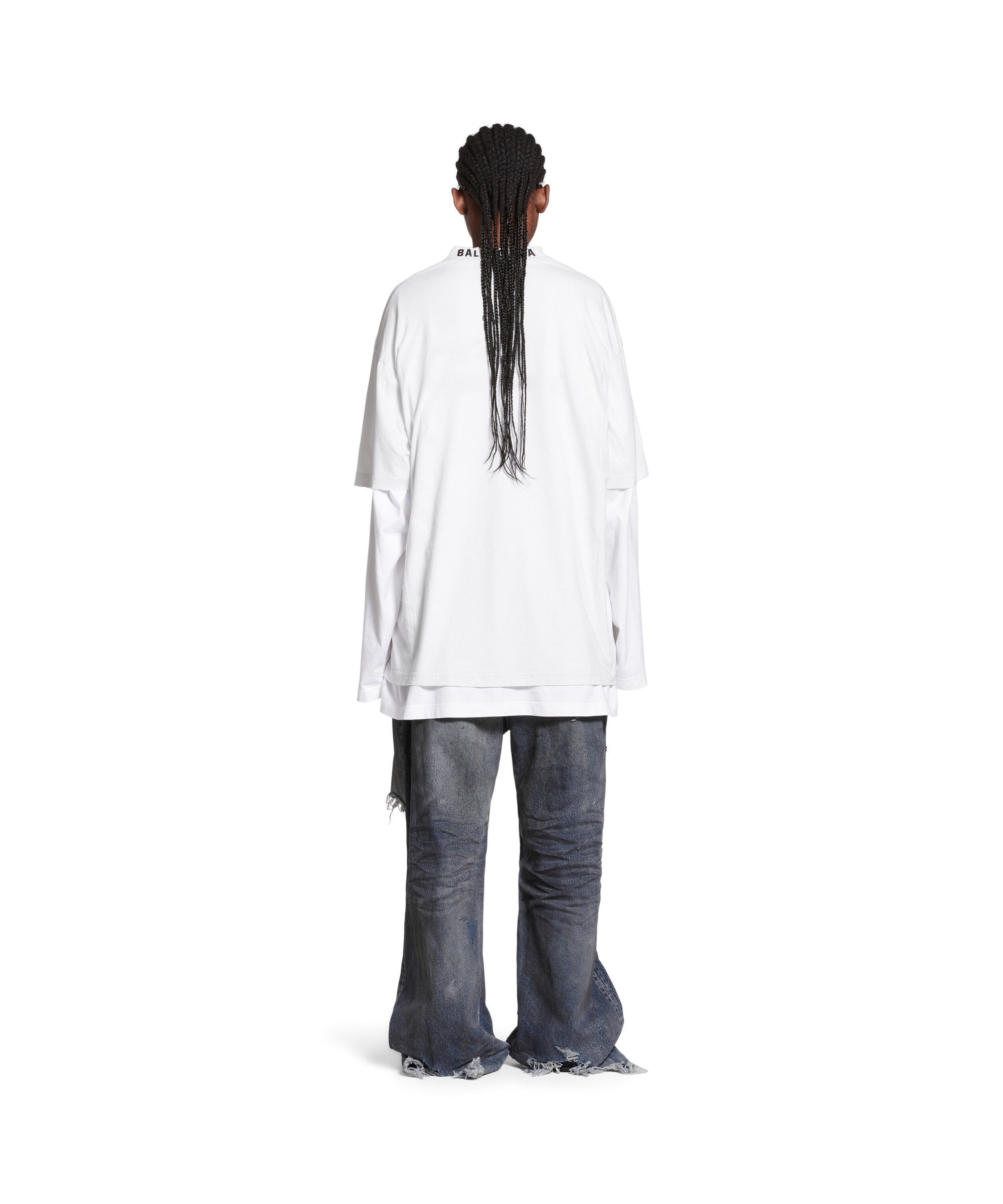 Balenciaga T-Shirt - Dirty White & Black