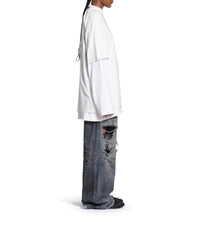 Balenciaga T-Shirt - Dirty White & Black