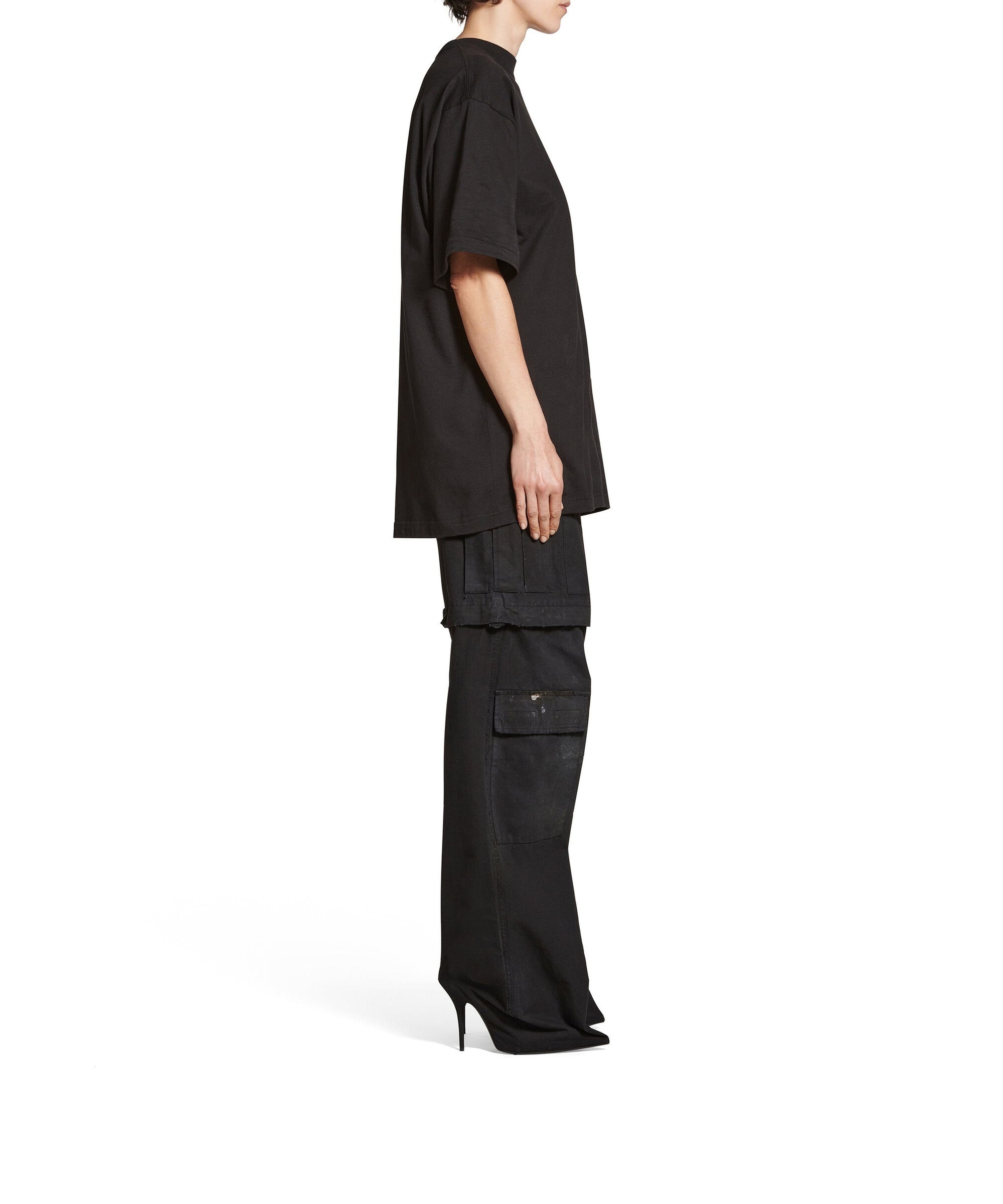 BB Paris Strass T-Shirt - Washed Black