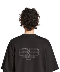 BB Paris Strass T-Shirt - Washed Black