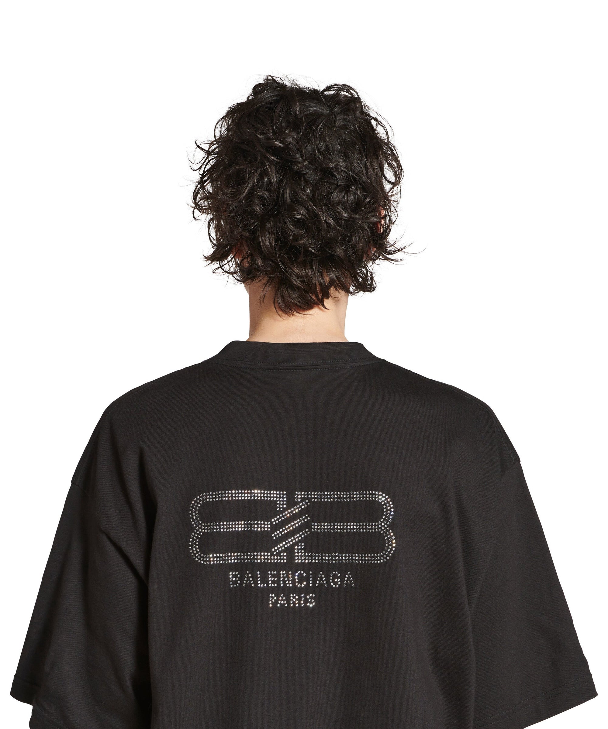 BB Paris Strass T-Shirt - Washed Black