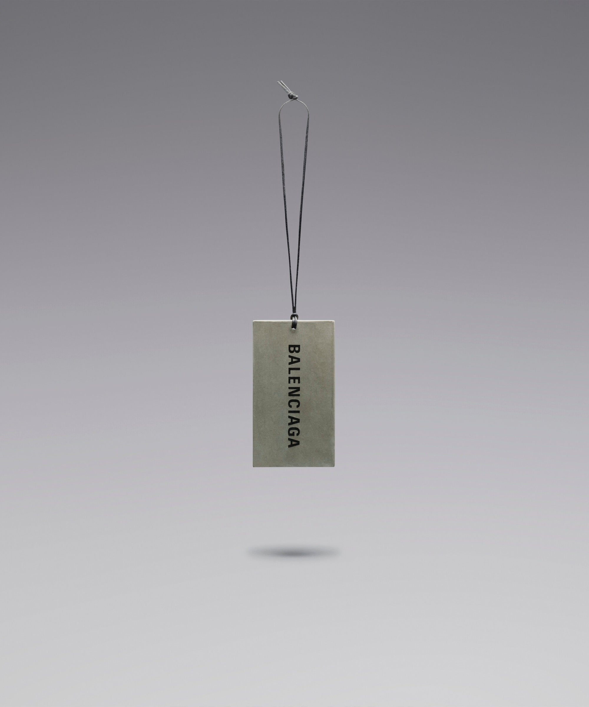 Scented Tag - Grey & Black