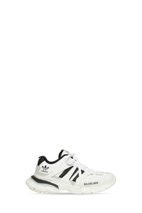 Balenciaga x Adidas Track Forum Low Top white & black Sneakers - White & Black