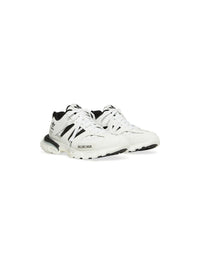 Balenciaga x Adidas Track Forum Low Top white & black Sneakers - White & Black