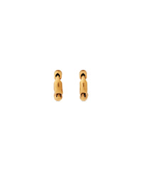 Solid 2. Earrings - Antique Gold