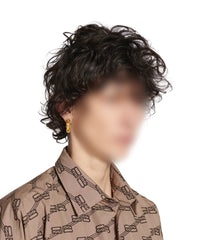 Solid 2. Earrings - Antique Gold