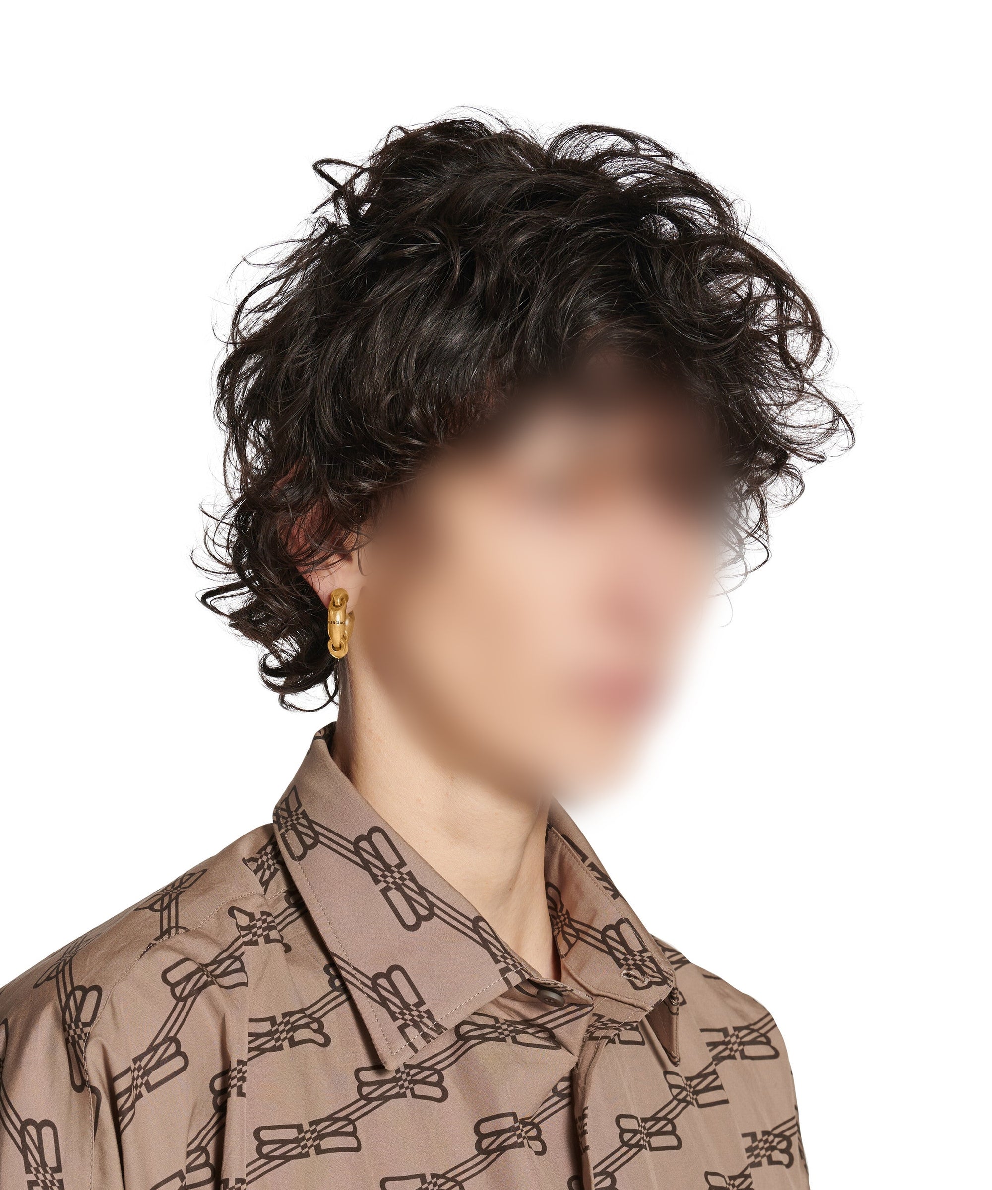 Solid 2. Earrings - Antique Gold