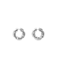Solid 2. Earrings - Silver