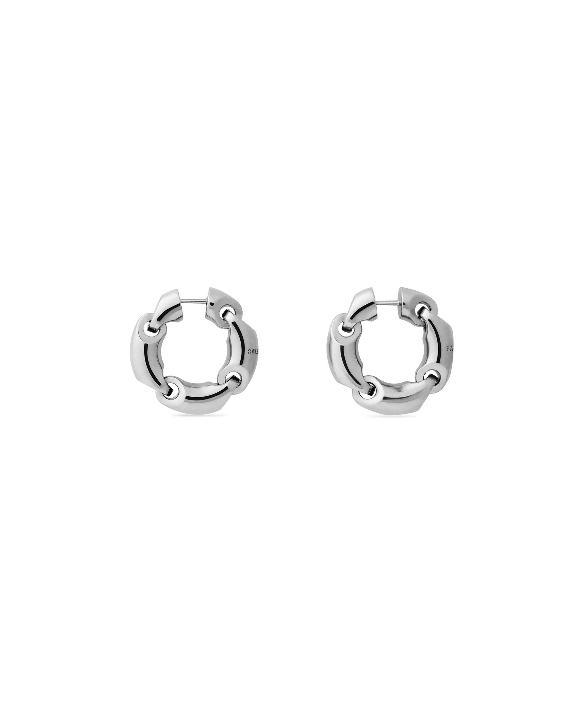Solid 2. Earrings - Silver