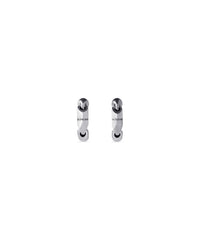 Solid 2. Earrings - Silver