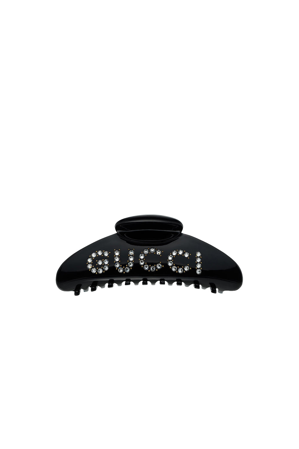 Original GG crystal & black Hairgrip - Crystal & Black