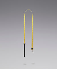 Dog Leash - Yellow & Black & Nickel