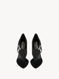 Sean black 110mm Sandals - Black