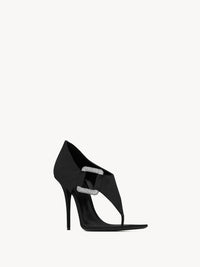 Sean black 110mm Sandals - Black