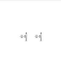 Jeans Earrings - Bright Silver