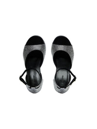 Camden 160mm with rhinestones black 160mm Sandals - Black